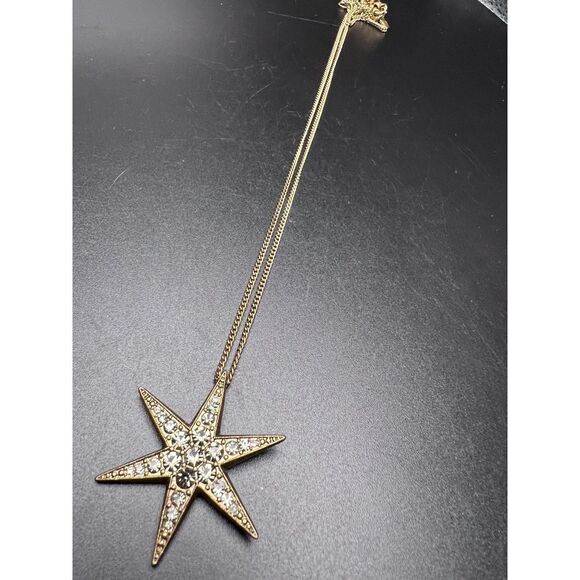 J. Crew Crystal Star Necklace - Picture 2 of 9